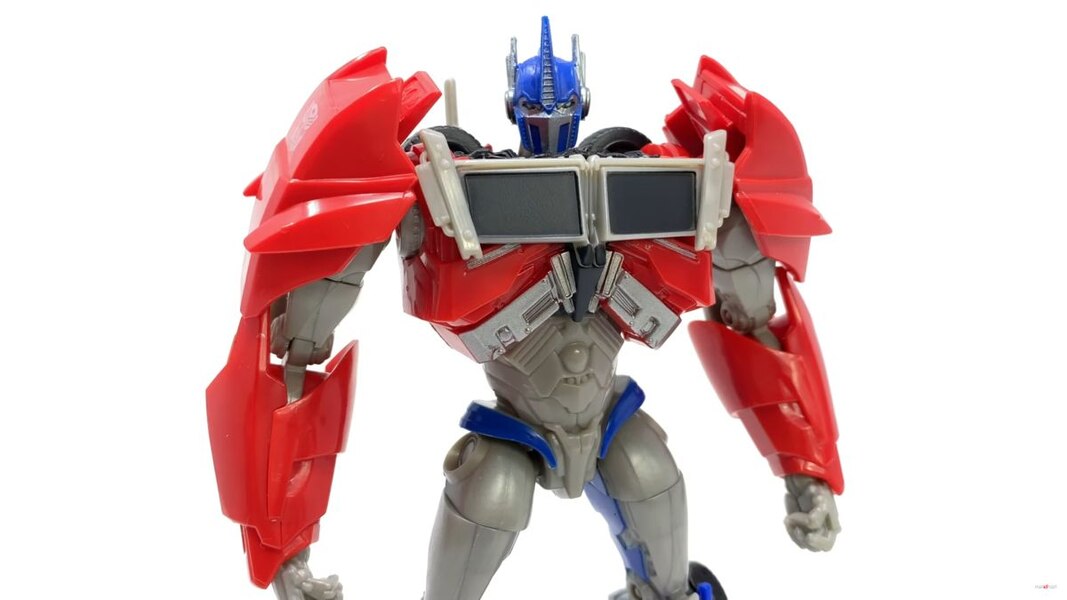 Transformers RED Transformers Prime Optimus Prime In Hand Image  (27 of 32)